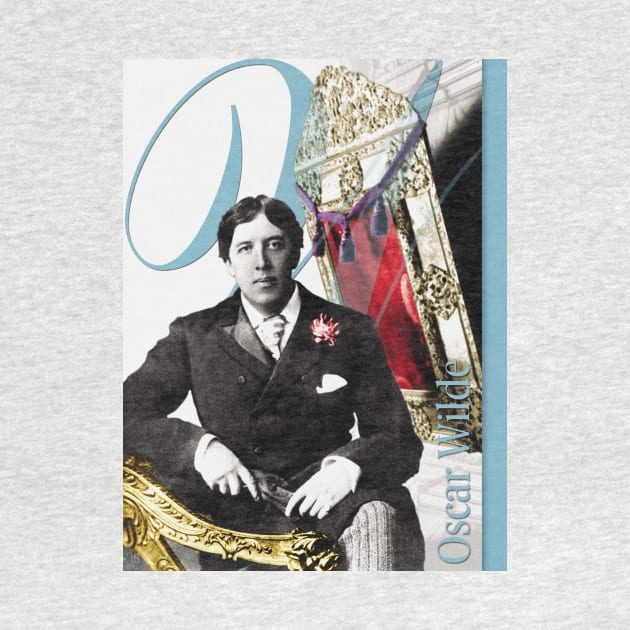 Oscar Wilde Collage Portrait by Dez53